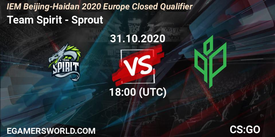 Team Spirit VS Sprout