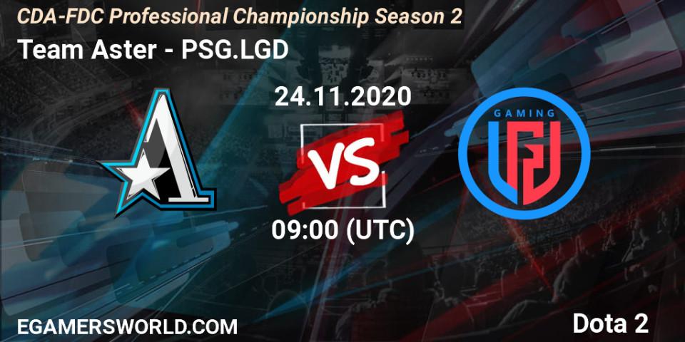 Team Aster VS PSG.LGD