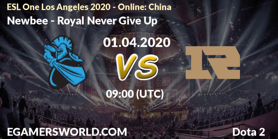 Newbee VS Royal Never Give Up