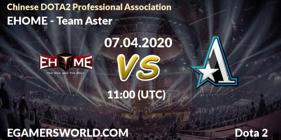 EHOME VS Team Aster