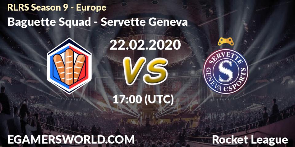 Baguette Squad VS Servette Geneva