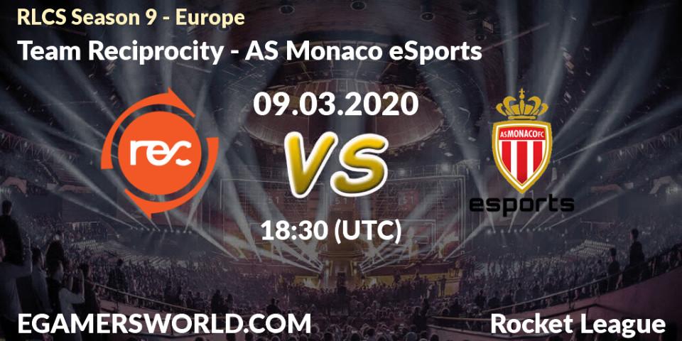 Team Reciprocity VS AS Monaco eSports