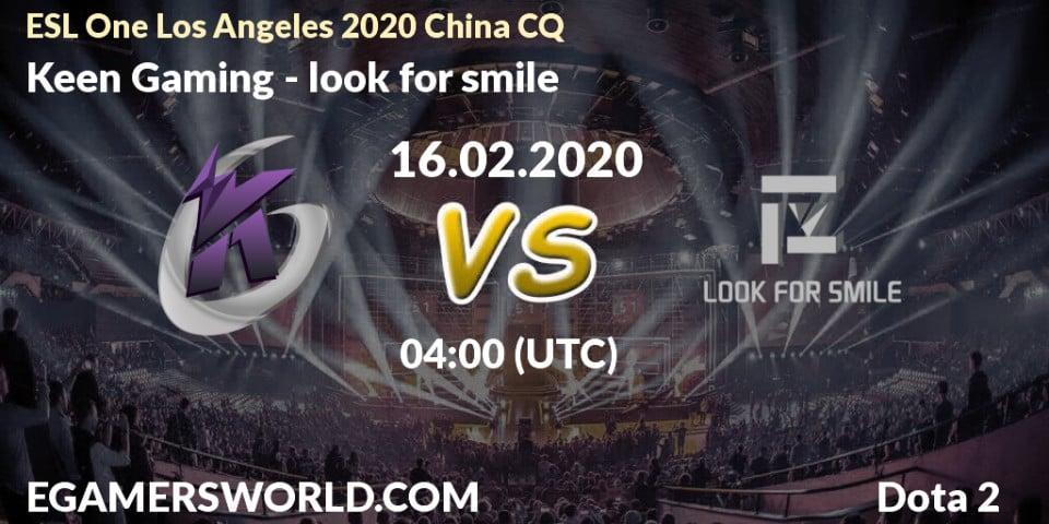 Keen Gaming VS look for smile