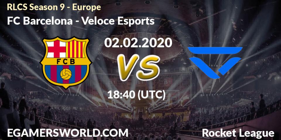 FC Barcelona VS Veloce Esports