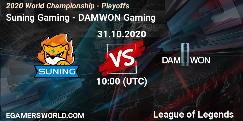 Suning Gaming VS DAMWON Gaming