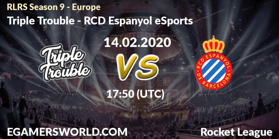 Triple Trouble VS RCD Espanyol eSports