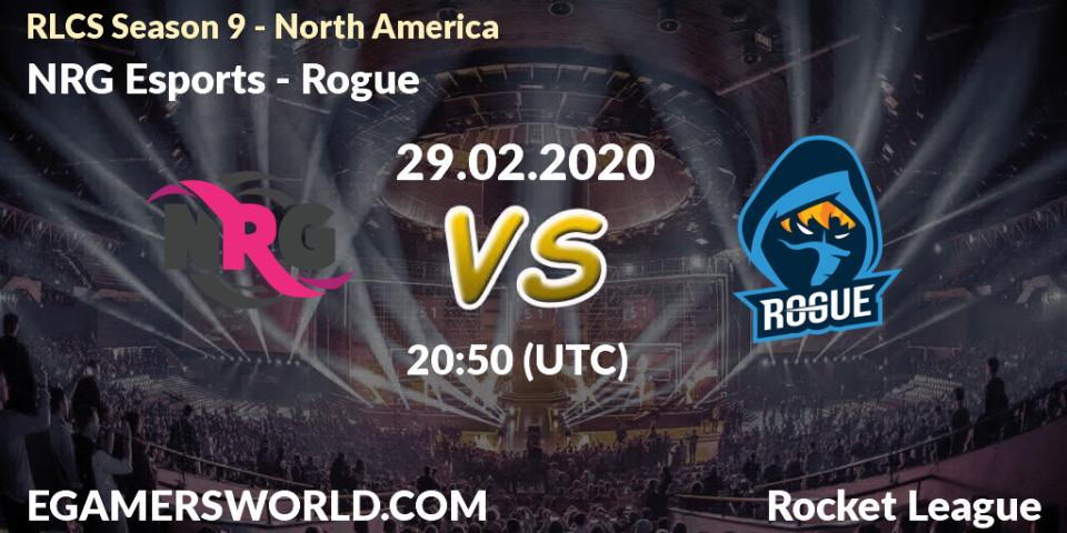 NRG Esports VS Rogue
