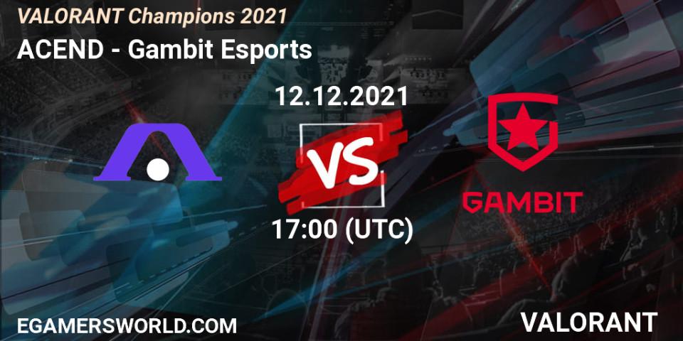 ACEND VS Gambit Esports