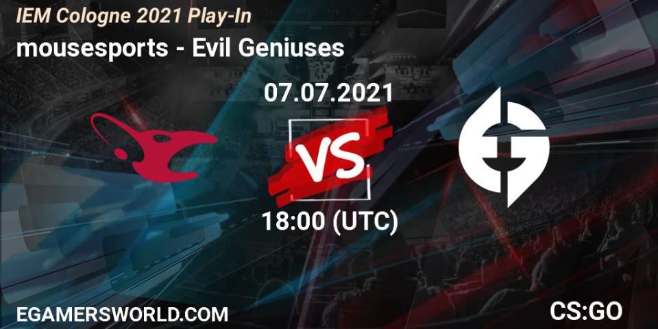mousesports VS Evil Geniuses