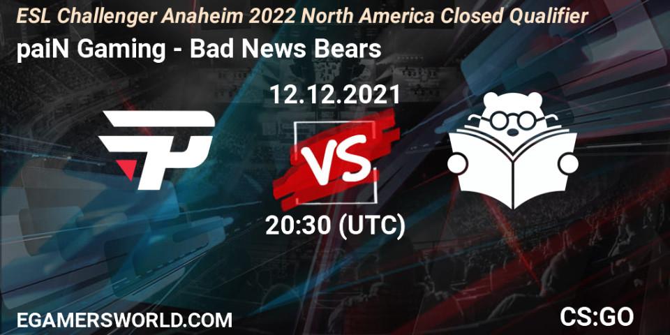 paiN Gaming VS Bad News Bears