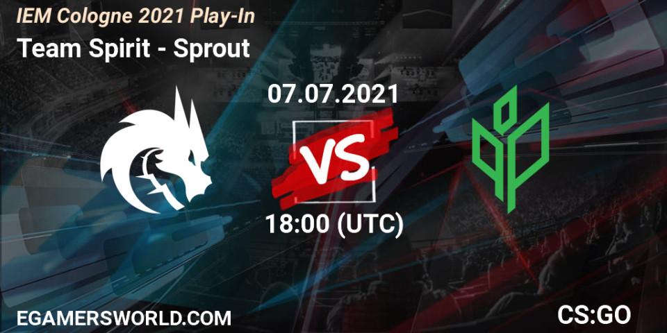 Team Spirit VS Sprout