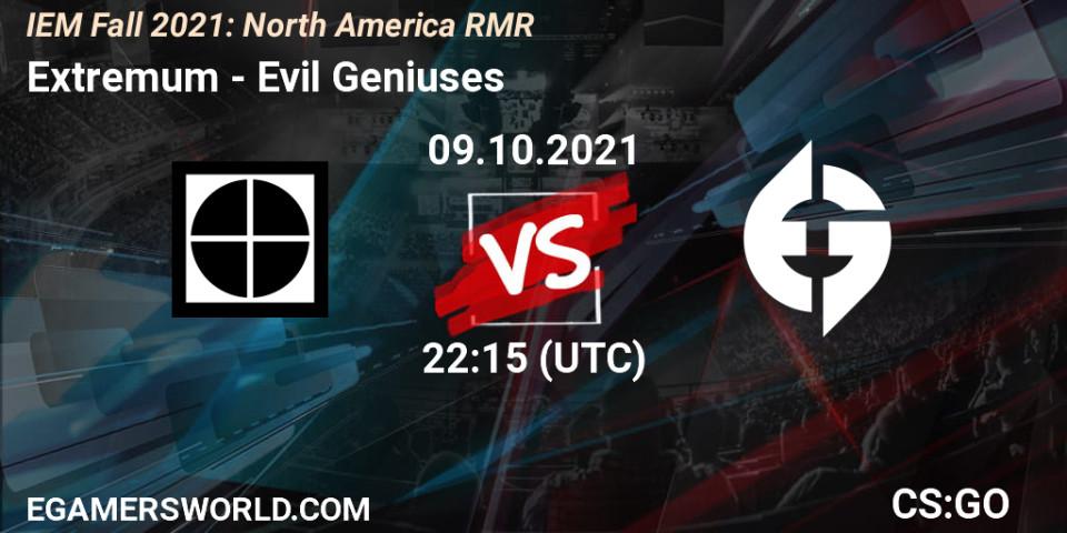 Extremum VS Evil Geniuses