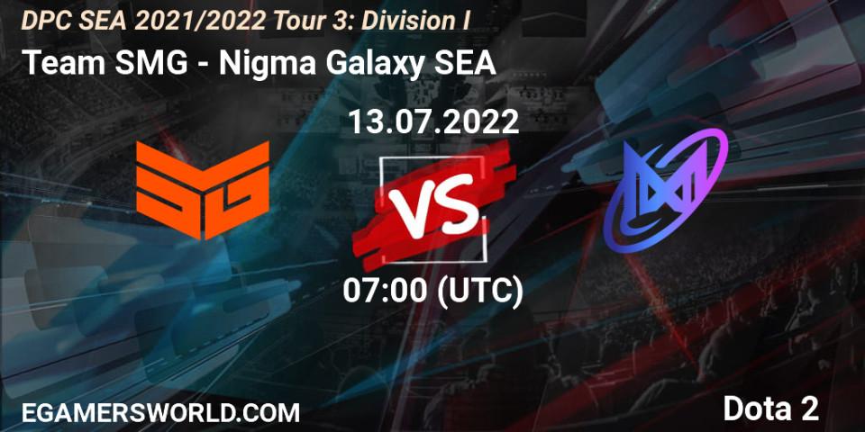 Team SMG VS Nigma Galaxy SEA