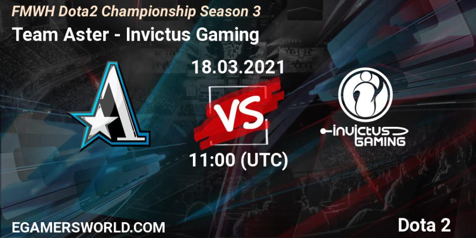 Team Aster VS Invictus Gaming
