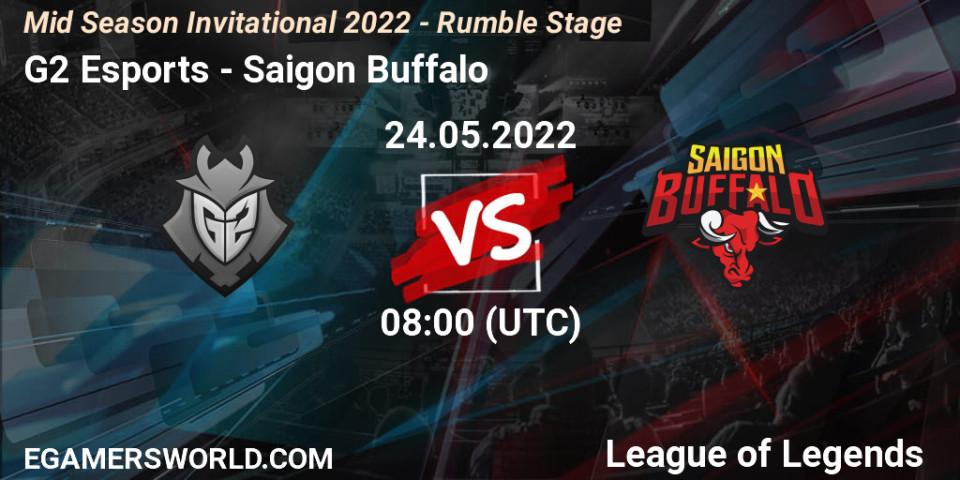 G2 Esports VS Saigon Buffalo