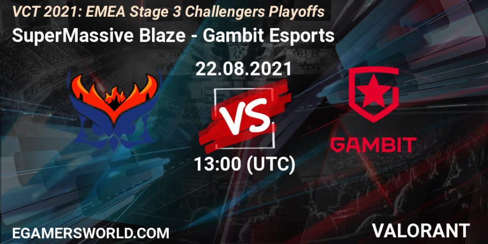 SuperMassive Blaze VS Gambit Esports