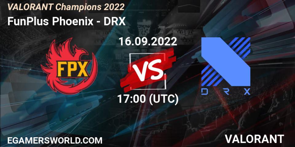 FunPlus Phoenix VS DRX