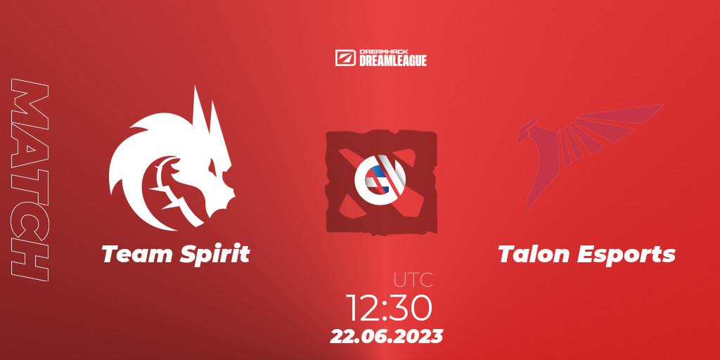 Team Spirit VS Talon Esports