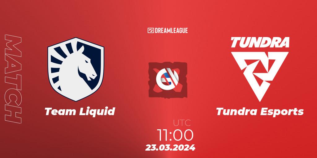 Team Liquid VS Tundra Esports