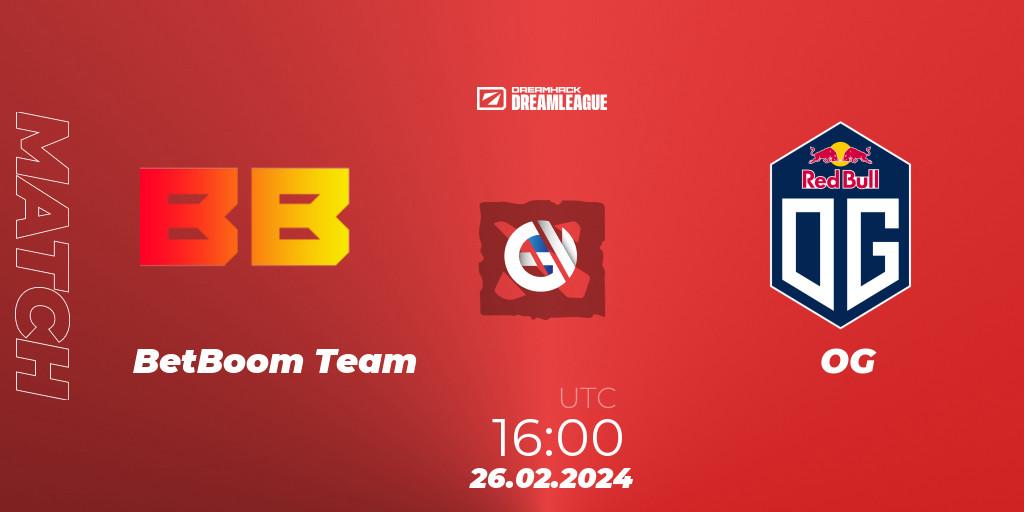 BetBoom Team VS OG