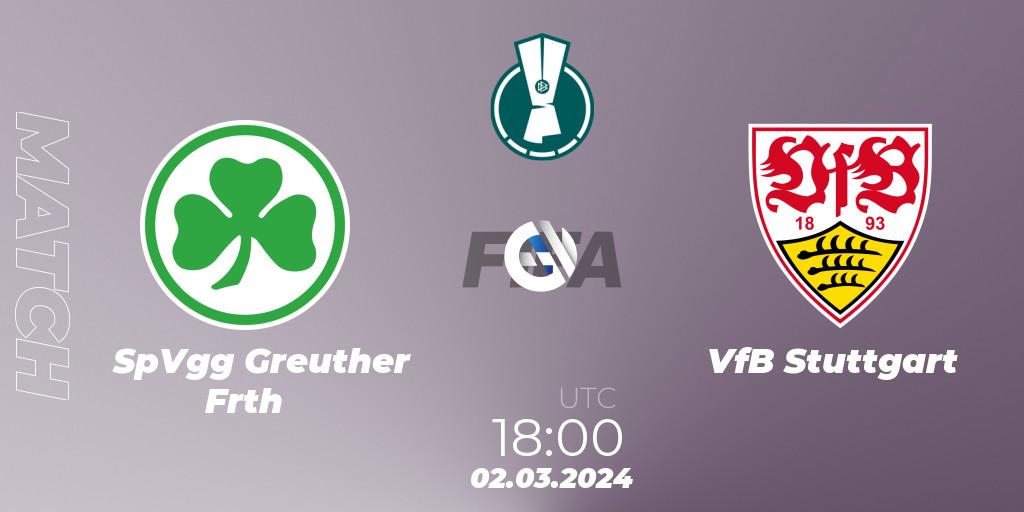 SpVgg Greuther Fürth VS VfB Stuttgart