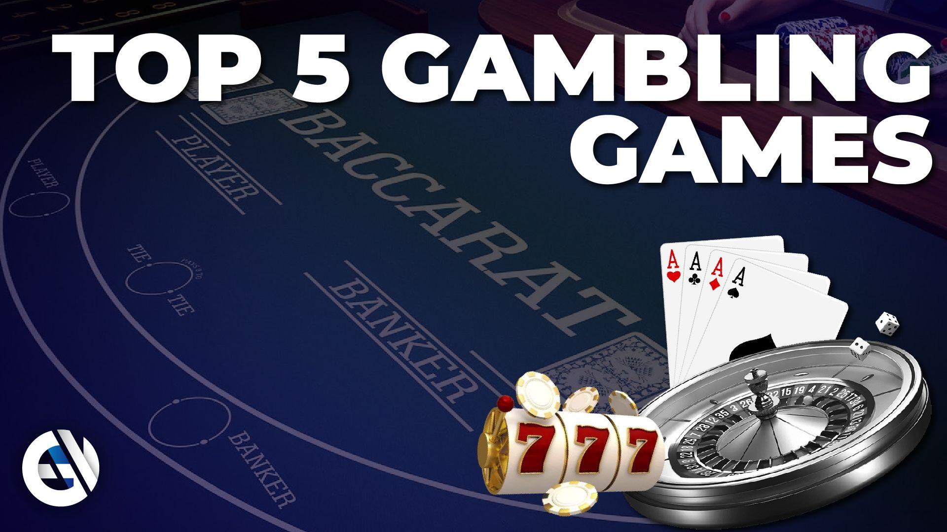 Топ-5 самых популярных азартных игр в мире