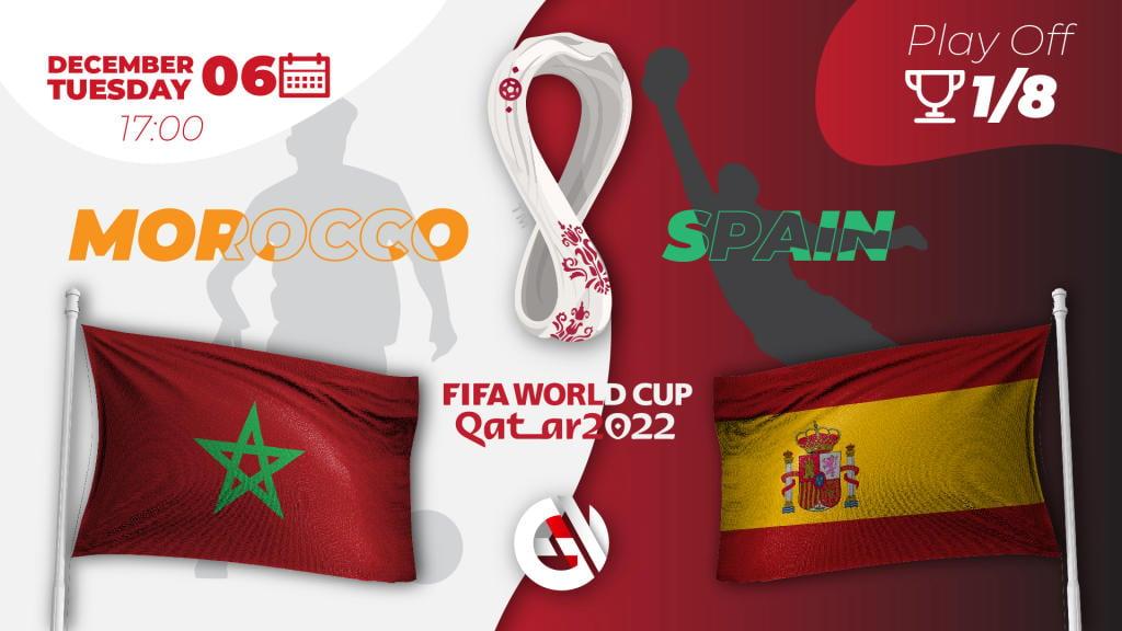 Марокко - Испания: прогноз и ставка на Чемпионат Мира 2022 в Катаре