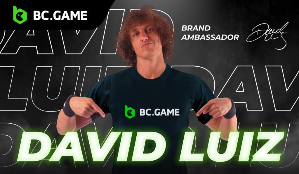 Дэвид Луис стал послом BC.GAME