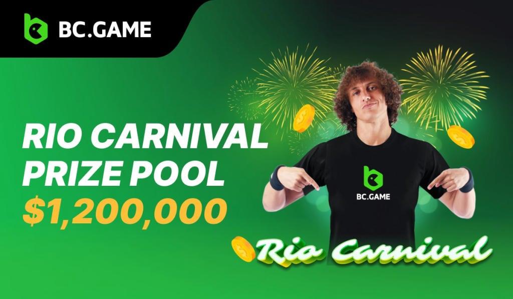 Присоединяйтесь к RIO Carnival на BC.GAME и получите шанс выиграть до $1 200 000