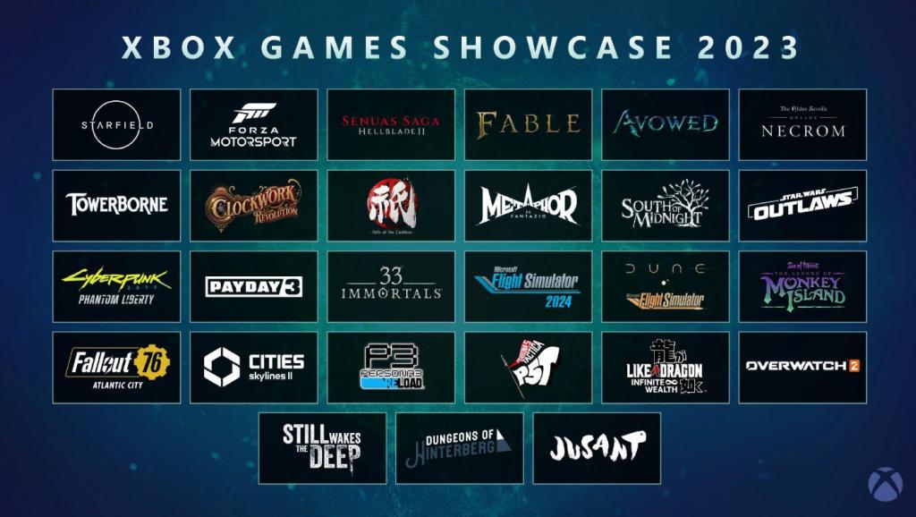 Что показали на Xbox Games Showcase 2023?