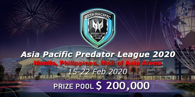 Asia Pacific Predator League 2020