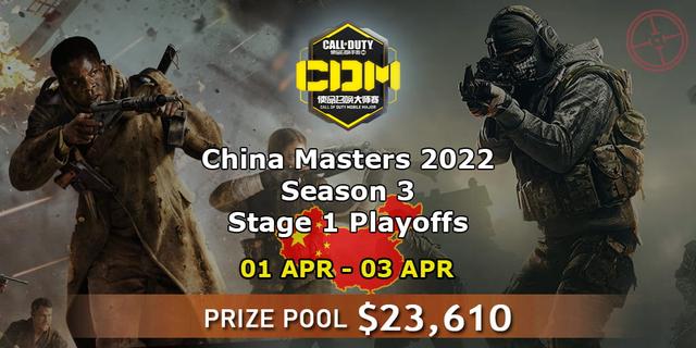 China Masters 2022 Season 3: Stage 1 Playoffs