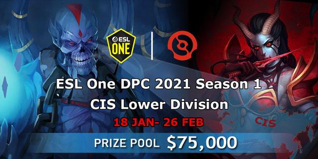 ESL One. DPC 2021: Season 1 - CIS Lower Division