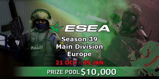 ESEA Season 39: Main Division - Europe
