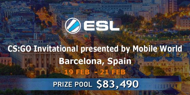 ESL Barcelona CS:GO Invitational presented by Mobile World