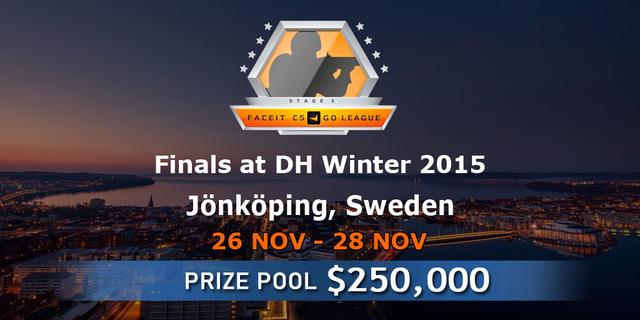 FACEIT League 2015 Stage 3 Finals at DH Winter 2015