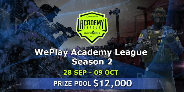 WePlay Academy League Season 2: Online Stage