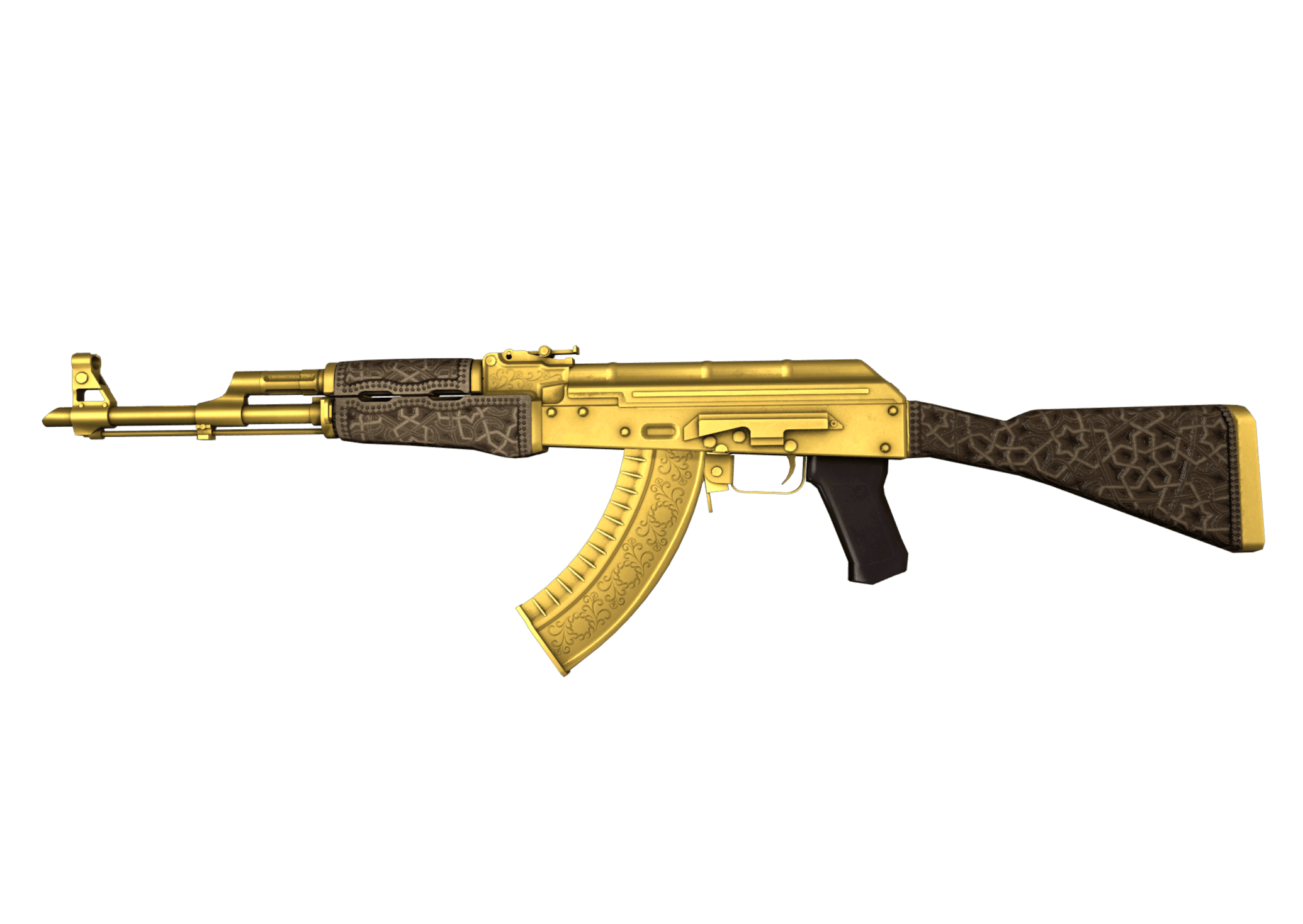 AK-47 | Gold Arabesque