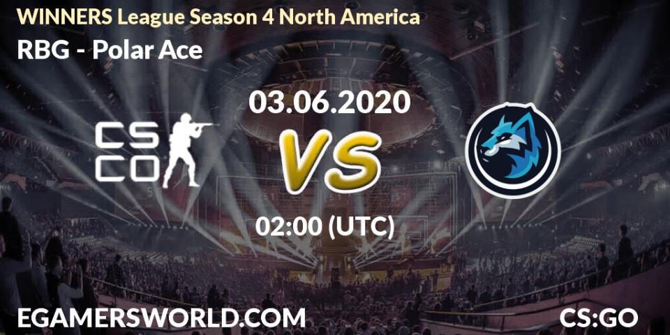 RBG - Polar Ace: прогноз. 03.06.20, CS2 (CS:GO), WINNERS League Season 4 North America
