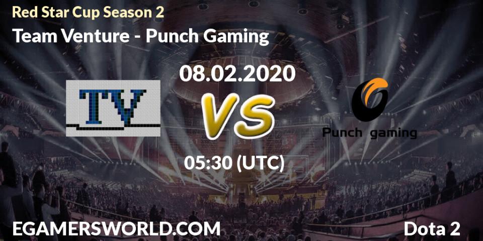 Team Venture - Punch Gaming: прогноз. 08.02.20, Dota 2, Red Star Cup Season 3