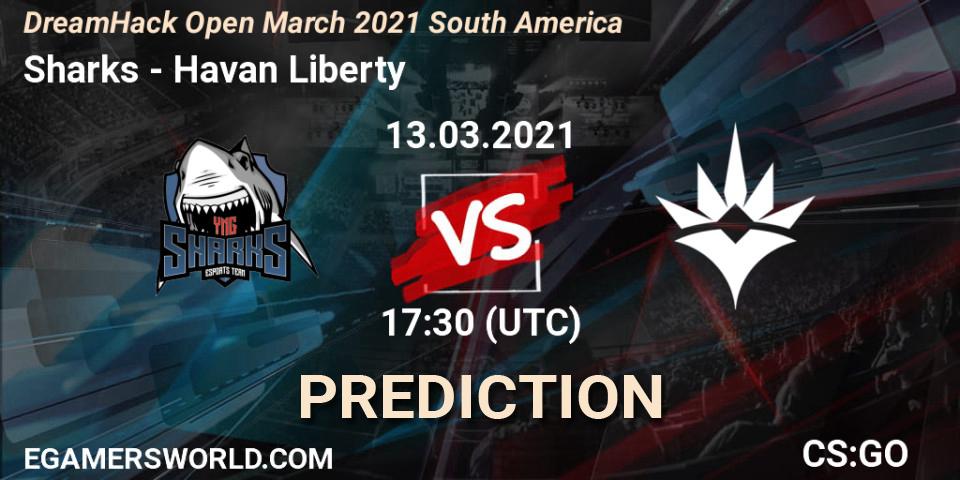 Sharks - Havan Liberty: прогноз. 13.03.21, CS2 (CS:GO), DreamHack Open March 2021 South America