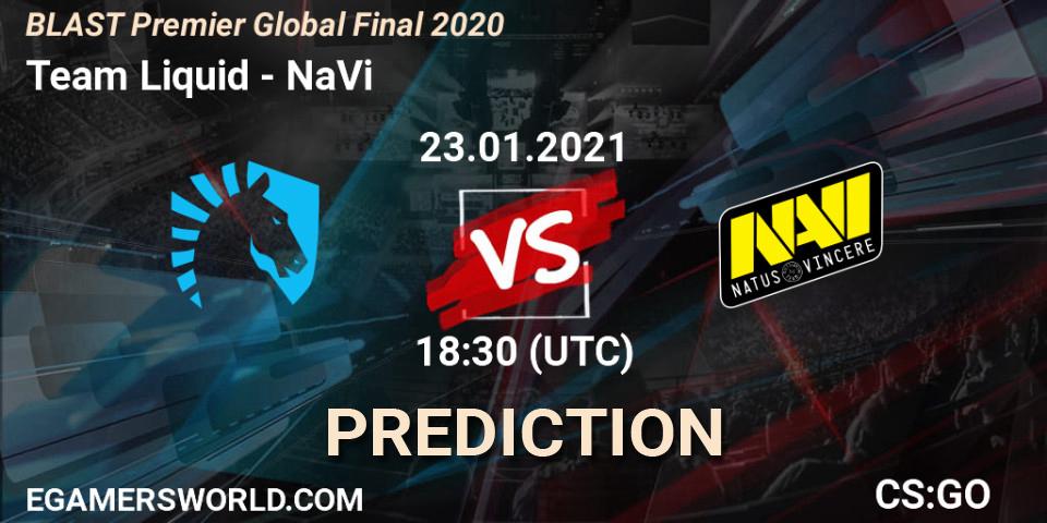 Team Liquid - NaVi: прогноз. 23.01.21, CS2 (CS:GO), BLAST Premier Global Final 2020
