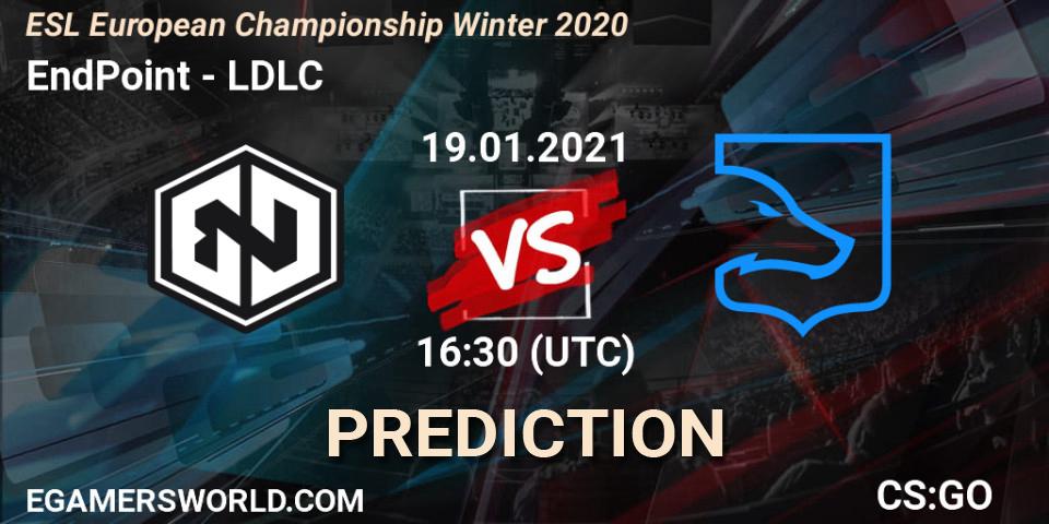 EndPoint - LDLC: прогноз. 19.01.21, CS2 (CS:GO), ESL European Championship Winter 2020