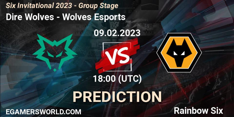 Dire Wolves - Wolves Esports: прогноз. 09.02.23, Rainbow Six, Six Invitational 2023 - Group Stage