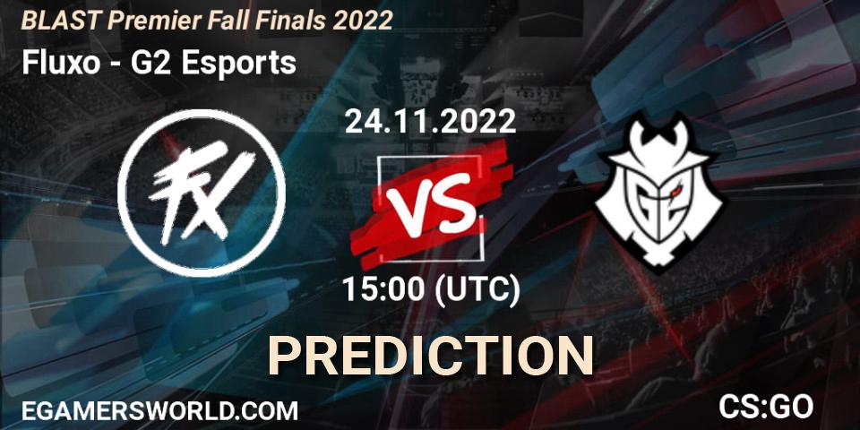 Fluxo - G2 Esports: прогноз. 24.11.22, CS2 (CS:GO), BLAST Premier Fall Finals 2022