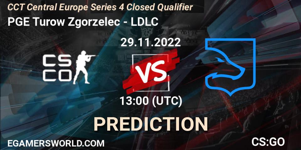 PGE Turow Zgorzelec - LDLC: прогноз. 29.11.22, CS2 (CS:GO), CCT Central Europe Series 4 Closed Qualifier