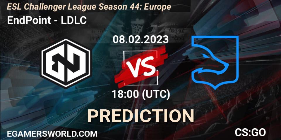 EndPoint - LDLC: прогноз. 08.02.23, CS2 (CS:GO), ESL Challenger League Season 44: Europe