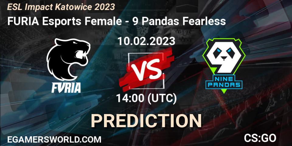 FURIA Esports Female - 9 Pandas Fearless: прогноз. 10.02.23, CS2 (CS:GO), ESL Impact Katowice 2023