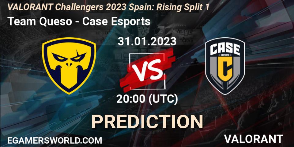 Team Queso - Case Esports: прогноз. 31.01.23, VALORANT, VALORANT Challengers 2023 Spain: Rising Split 1