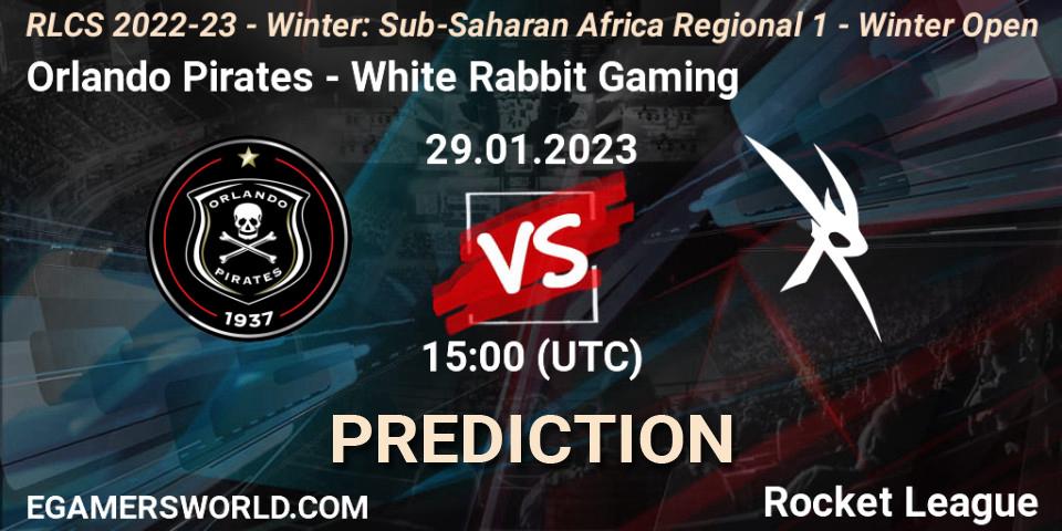 Orlando Pirates - White Rabbit Gaming: прогноз. 29.01.23, Rocket League, RLCS 2022-23 - Winter: Sub-Saharan Africa Regional 1 - Winter Open